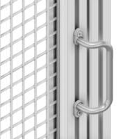 50-221-1SS MODULAR SOLUTIONS ALUMINUM HANDLE 120 FASTENING SET WITH STAINLESS STEEL HARDWARE